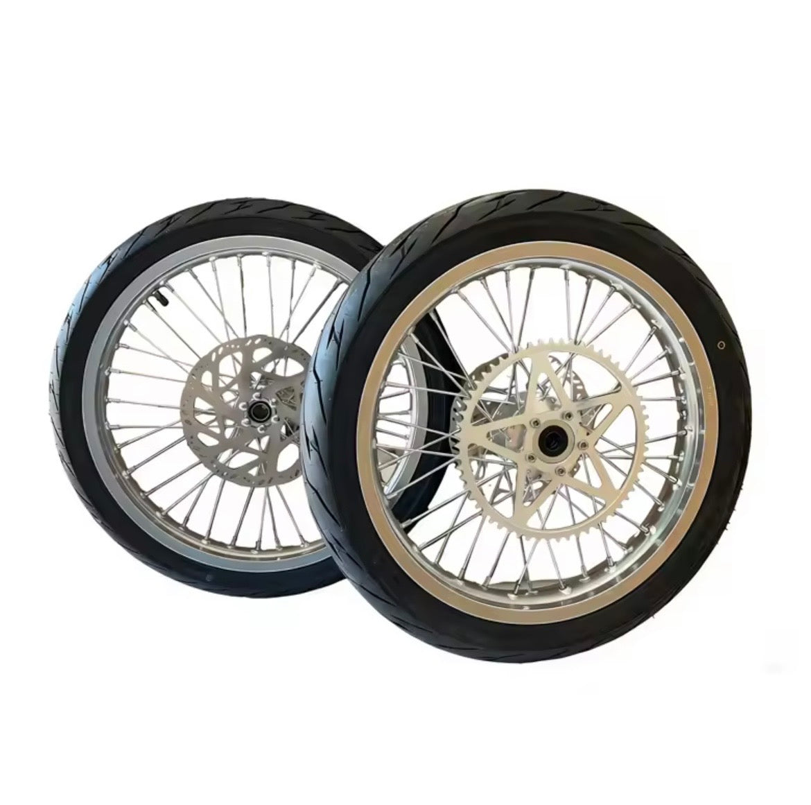 Surron LBX Supermotos 17" Silver